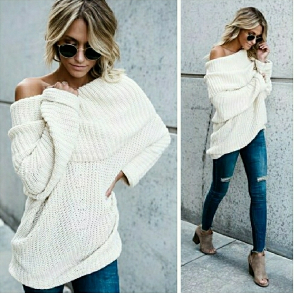 NWT Cowl Sweater